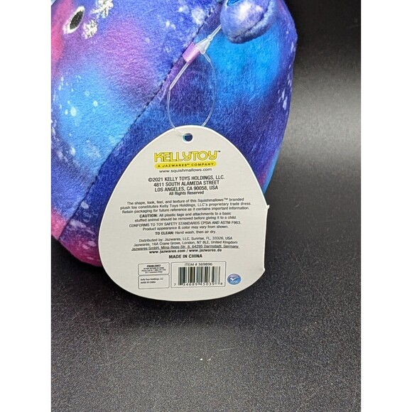 Squishmallows Piaxa the Alien 5" 2021 Walgreens Exclusive Blue Purple Plush - Picture 6 of 6